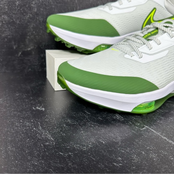 AIR ZOOM INFINITY TOUR NEXT% MENS SPIKED GOLF SHOES SIZE 14 WHITE TREELINE GREEN - Picture 5 of 10